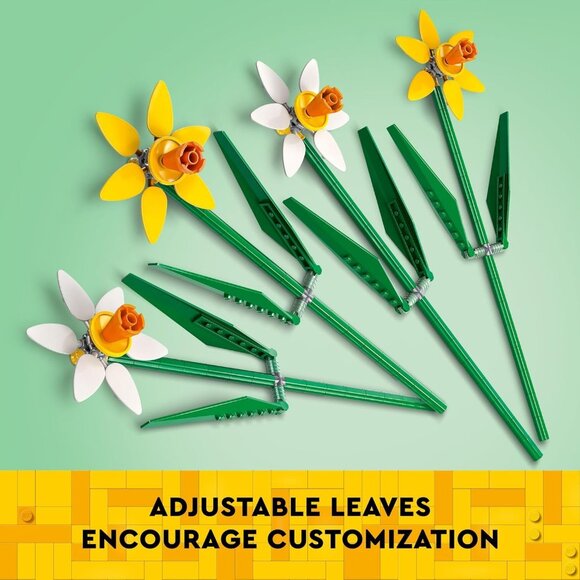 NEW LEGO Daffodils Flowers 40747 Building Set 216 Pieces Flower Botanical Collec - Picture 10 of 13
